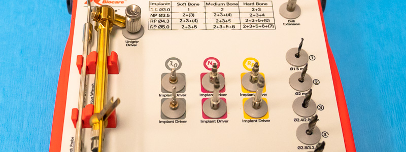 CVOS tablet implant options